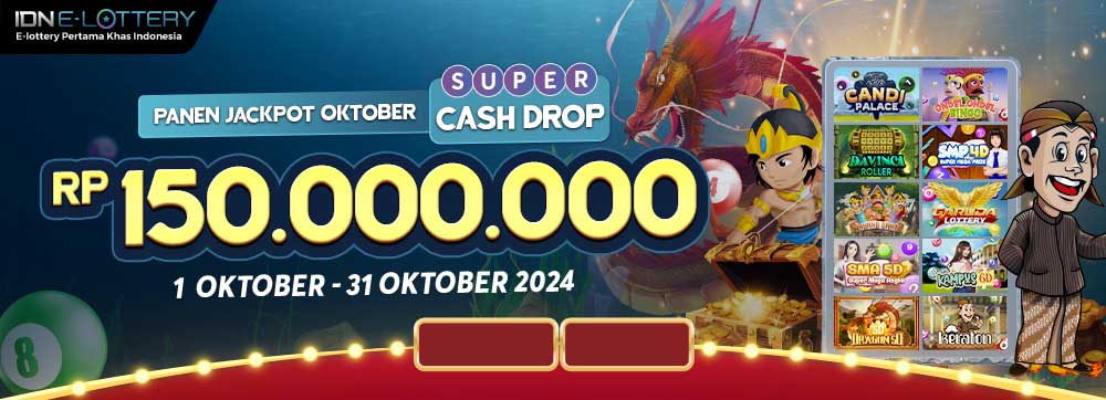 Super Cash Drop Panen Jackpot Oktober